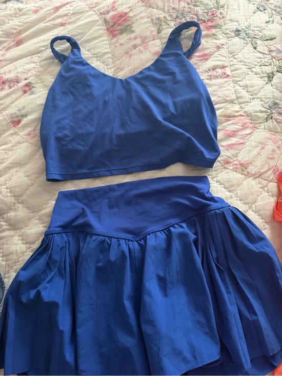aerie Pants - aerie Cobalt Blue Athletic Skort Set